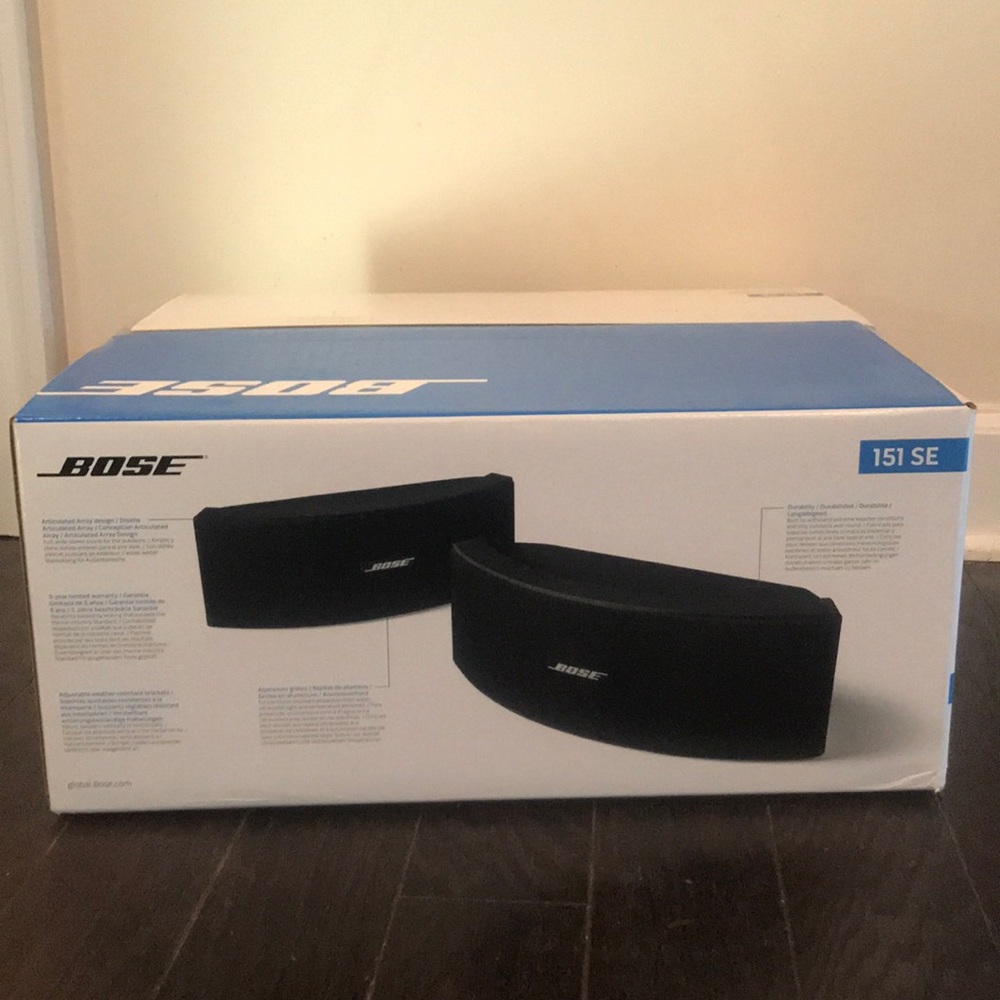 Bose 151 SE Environmental Speakers (Pair) Black